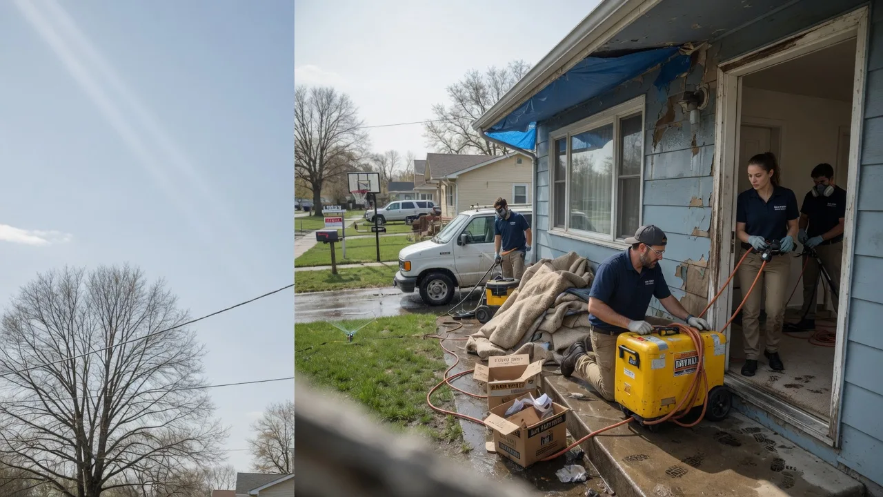 Basement Flood Cleanup in Dunbar, NE near me